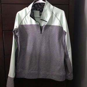 Half zip PINK long sleeve shirt